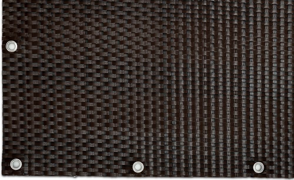 Balkonová zástěna - umělý ratan, 0,8x7m - barva na přání