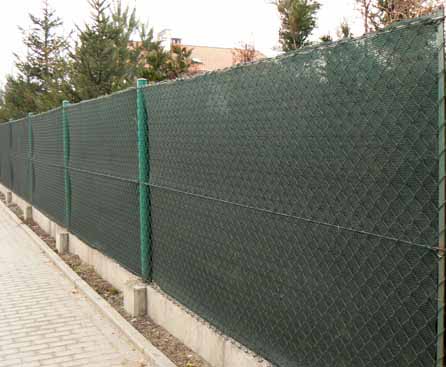 Stínící tkanina 110 g/m2, zelená, výška 1,0m - metráž