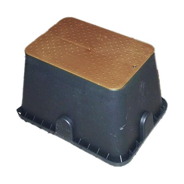 STANDARD - zahradní šachtice PC, hnědé víko
