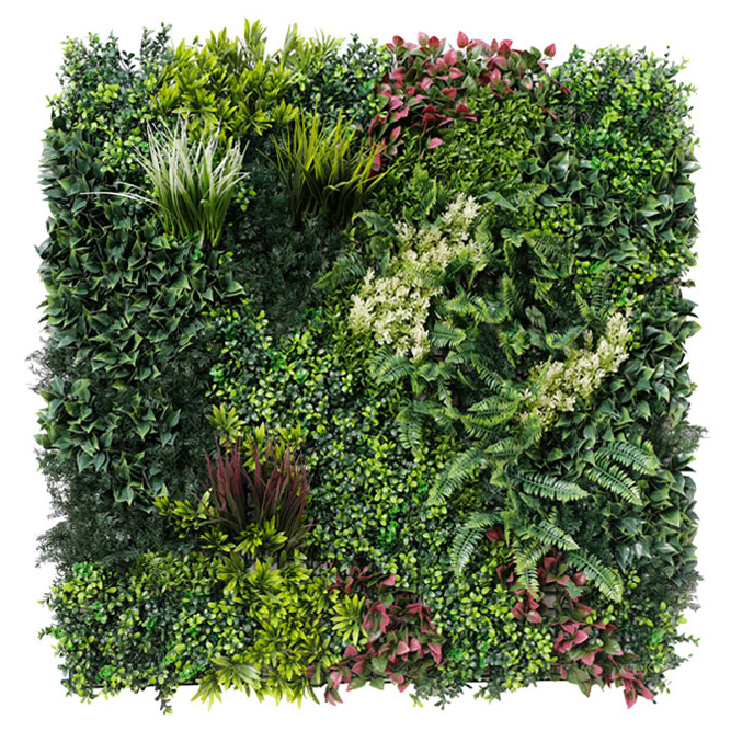 WALL GREEN red magic Jungle, dílec 100 x 100 cm
