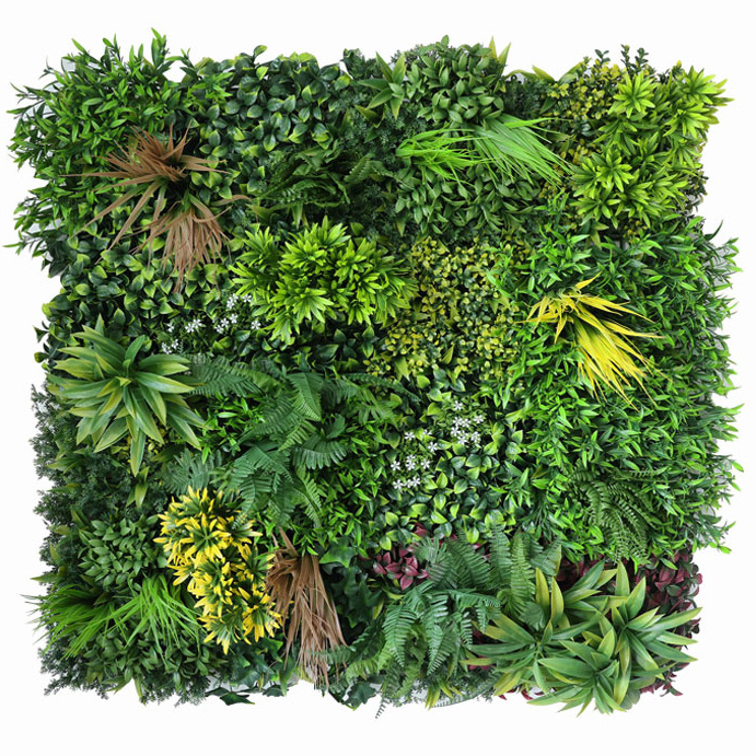 WALL GREEN yellow mix, dílec 100 x 100 cm