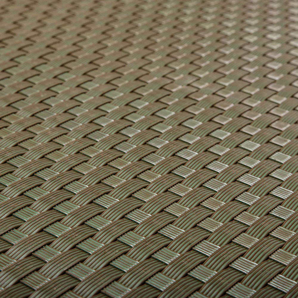 Umělý ratan - zelená, rozměr 1,2x12 m - VÝPRODEJ