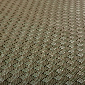 Umělý ratan - zelená, rozměr 1,2x12 m - VÝPRODEJ