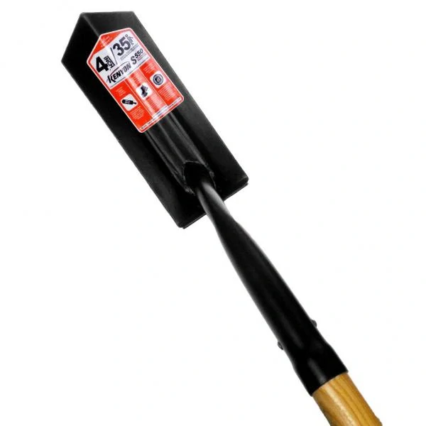 Drážkovací lopata 4" S550 s dřevěnou násadou, 35°