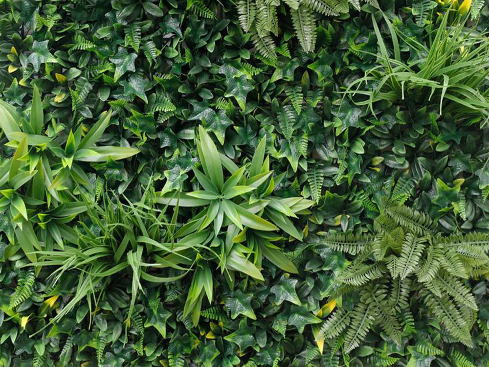 WALL GREEN mix JUNGLE, dílec 100 x 100 cm
