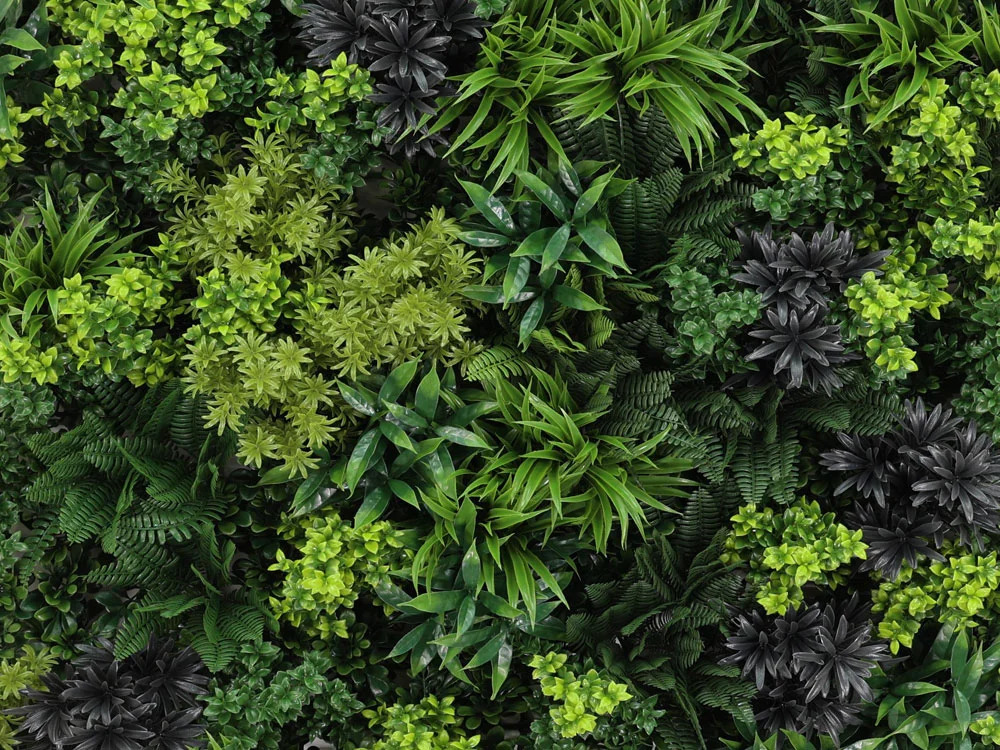WALL GREEN grey fantasy 2, dílec 100 x 100 cm