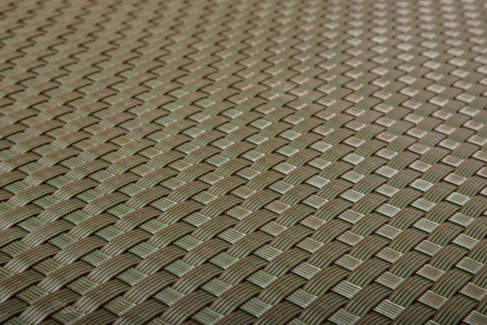 Umělý ratan - zelená, rozměr 1,2x12 m - VÝPRODEJ