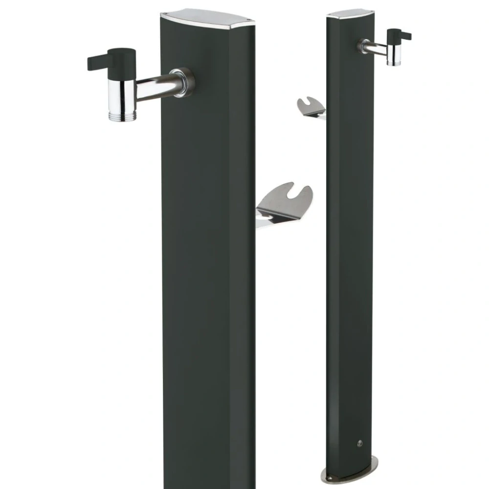 Zahradní sloupek GROUND TOTEM - černý