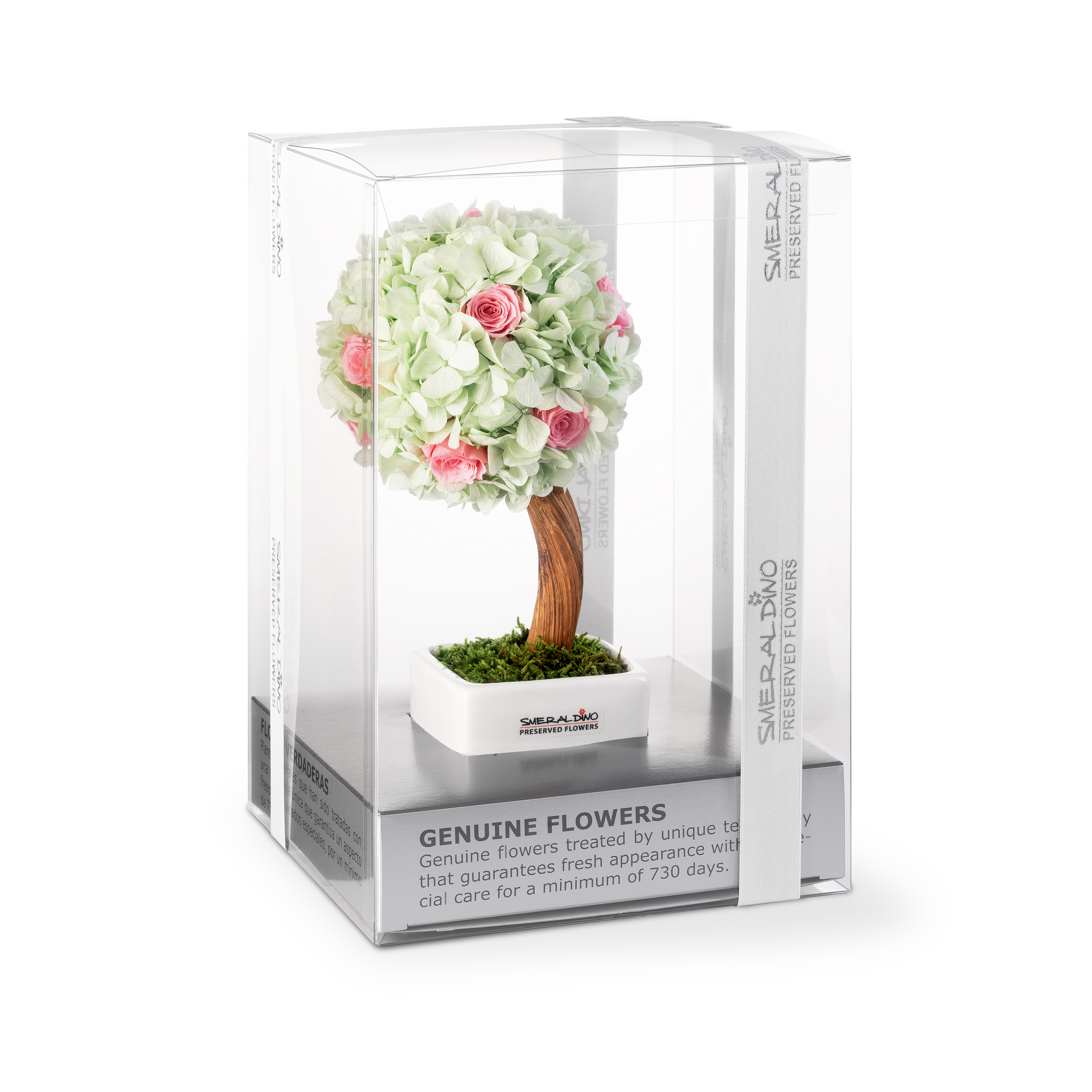 Stromeček hortenzie a růže