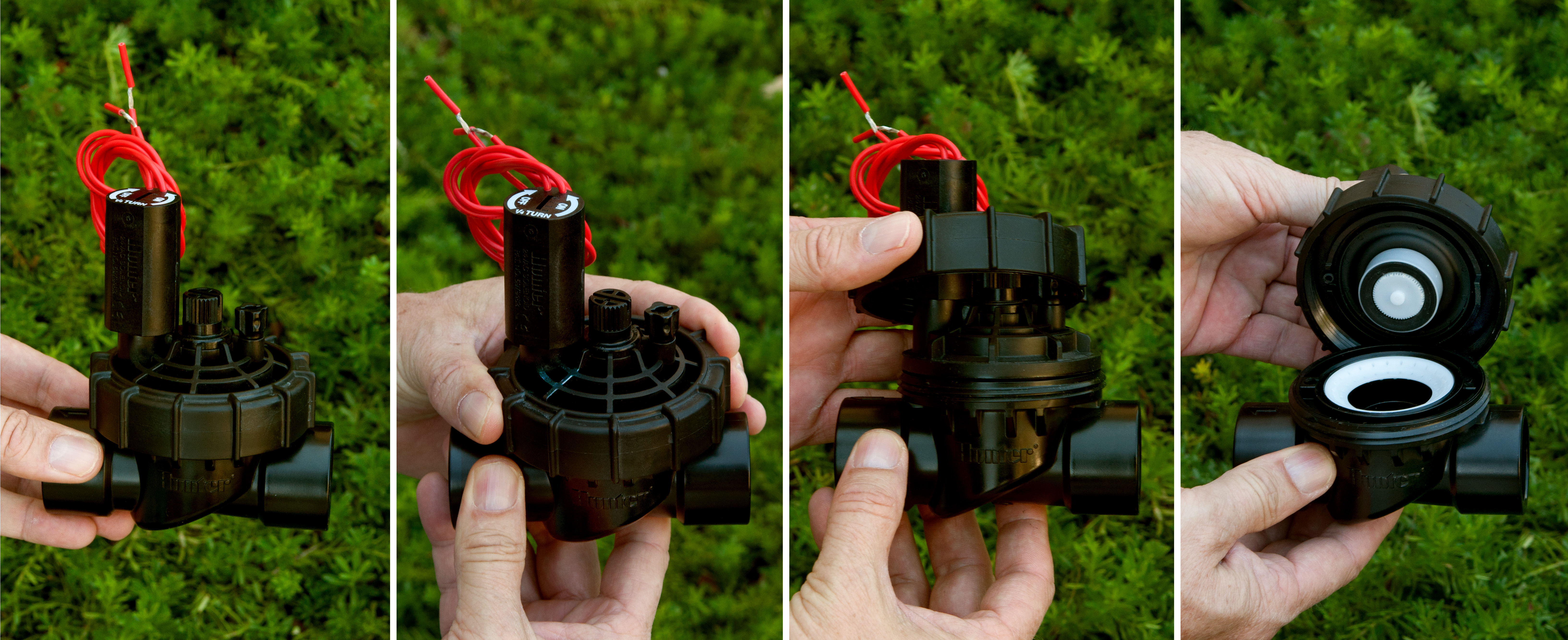 Elektromagnetický ventil Hunter JAR TOP, 1" FF, s regulací průtoku, cívka 24 V AC