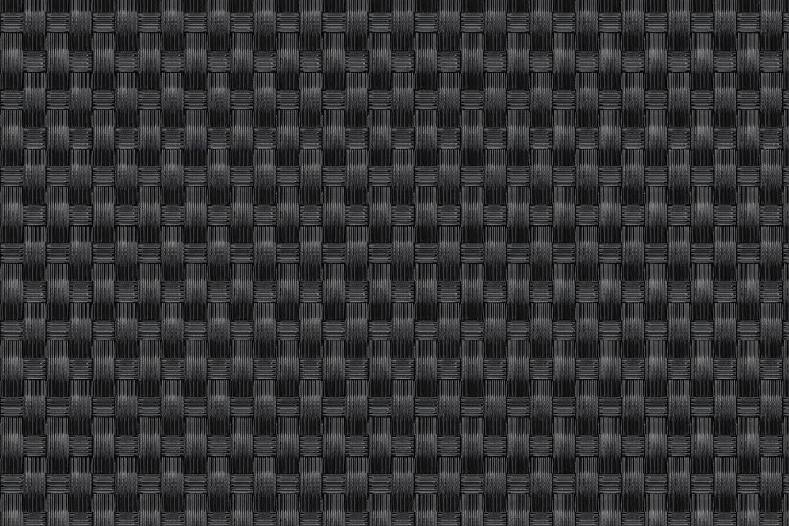 Umělý ratan - černá, balení 1x20m
