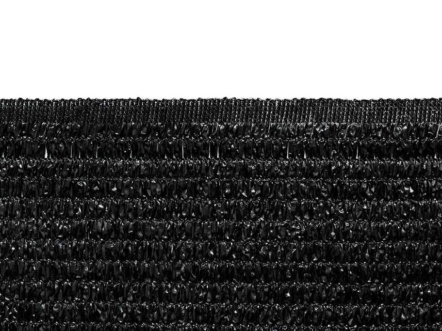Stínící tkanina 200 g/m2, černá, výška 1,2m - metráž