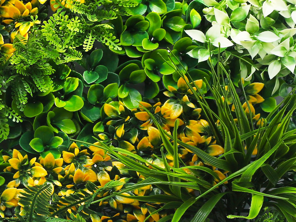 MINI WALL GREEN orange bush, dílec 50 x 50 cm