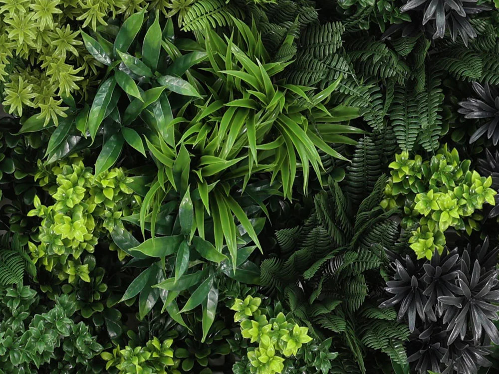 WALL GREEN grey fantasy 2, dílec 100 x 100 cm