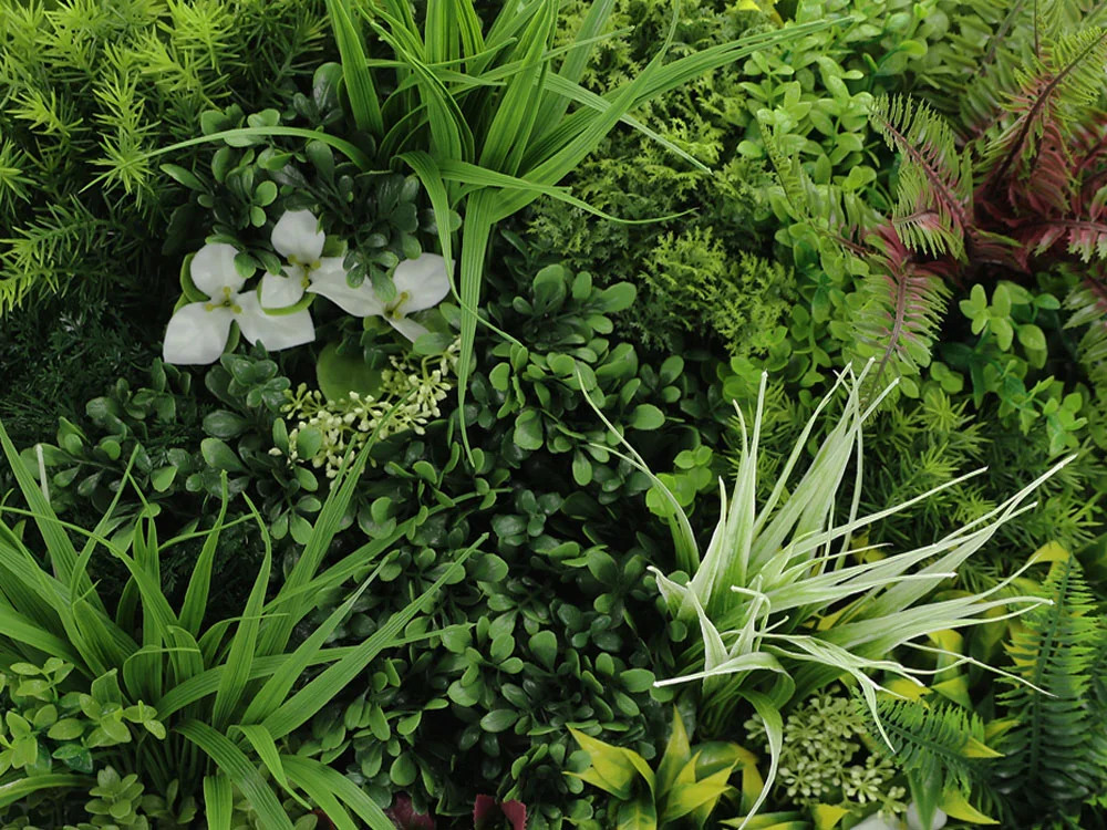 MINI WALL GREEN rich mix of plants 2, dílec 50 x 50 cm
