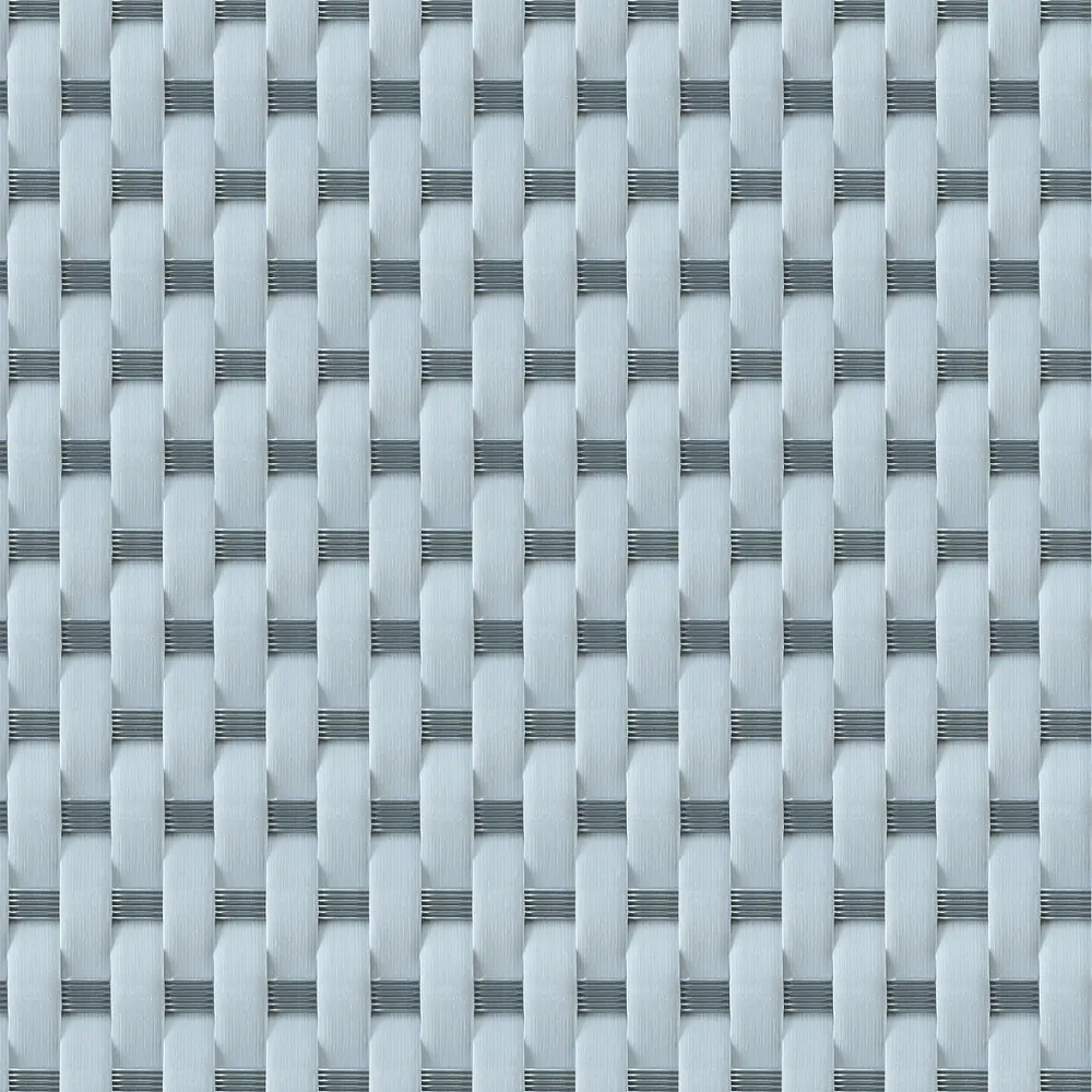 Ratanový stínící pás - světle šedá-tmavě šedá, 19cm x 2,55m