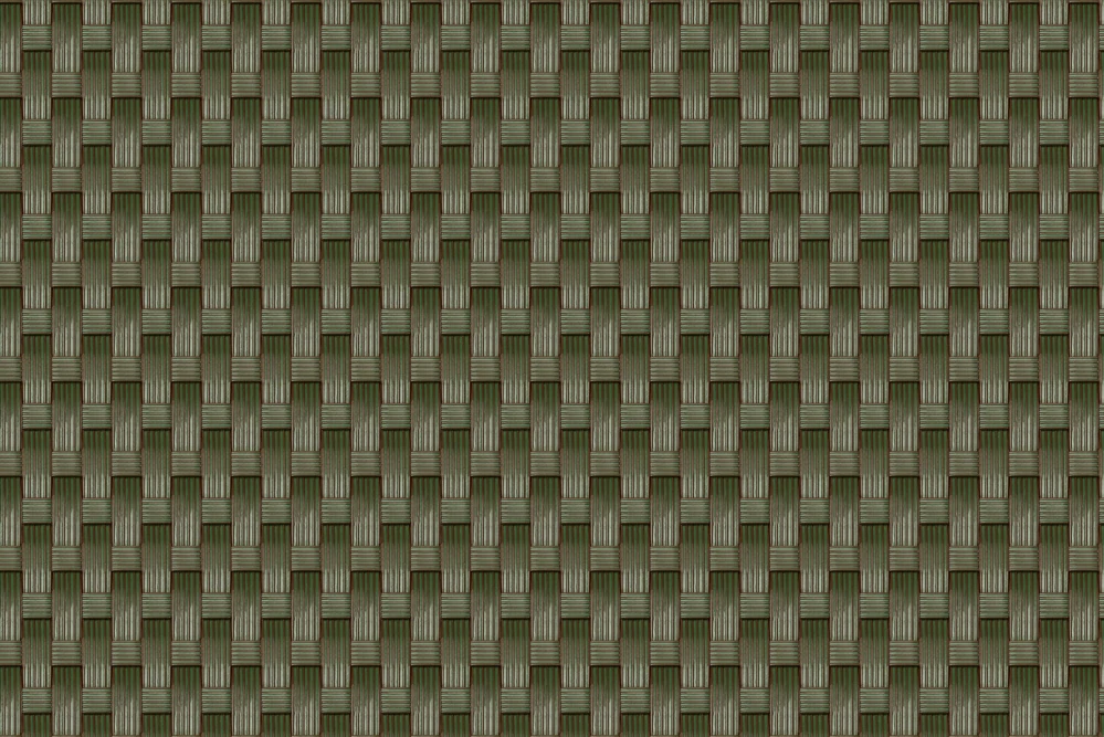 Umělý ratan - zelená, rozměr 1,2x12 m - VÝPRODEJ