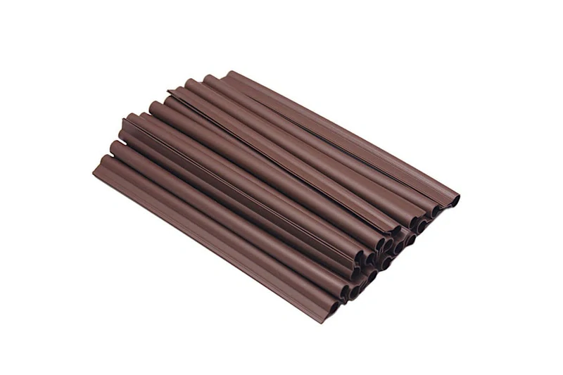 Zakončovací lišta - hnědá, 19cm