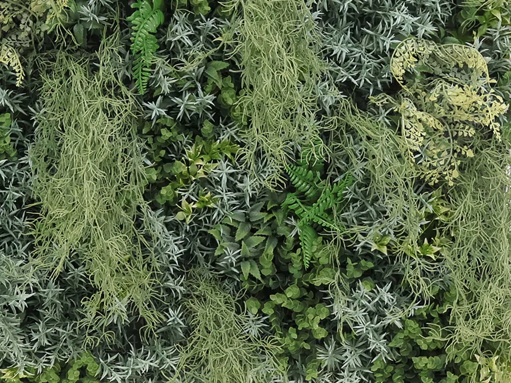 WALL GREEN spanish moss, dílec 100 x 100 cm