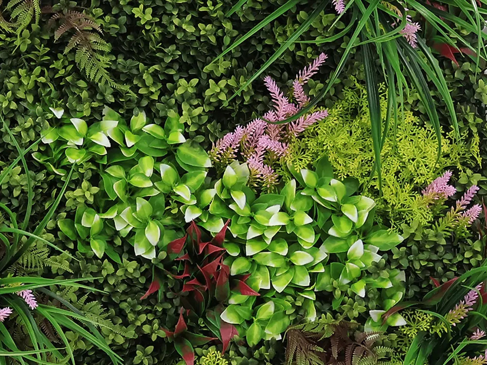 WALL GREEN Heather moss plant, dílec 100 x 100 cm
