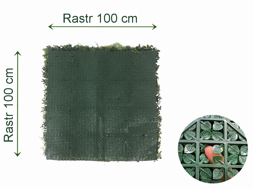 WALL GREEN mix, dílec 100 x 100 cm