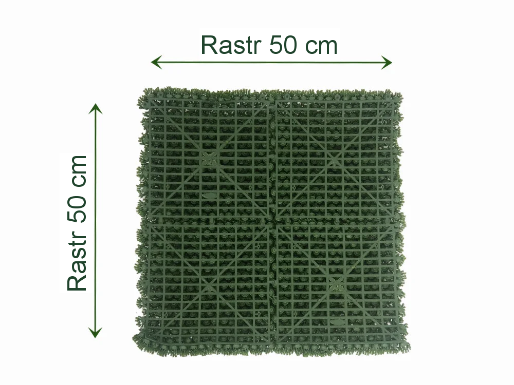 Moss dark green 2, dílec 50 x 50 cm