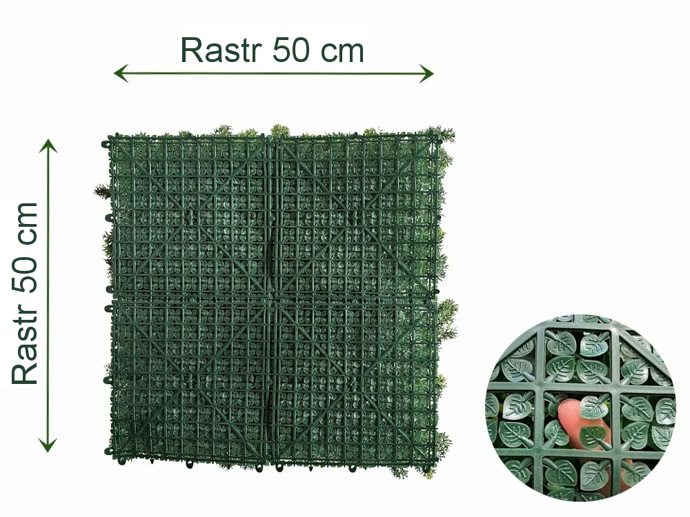 Moss coral dark, dílec 50 x 50 cm