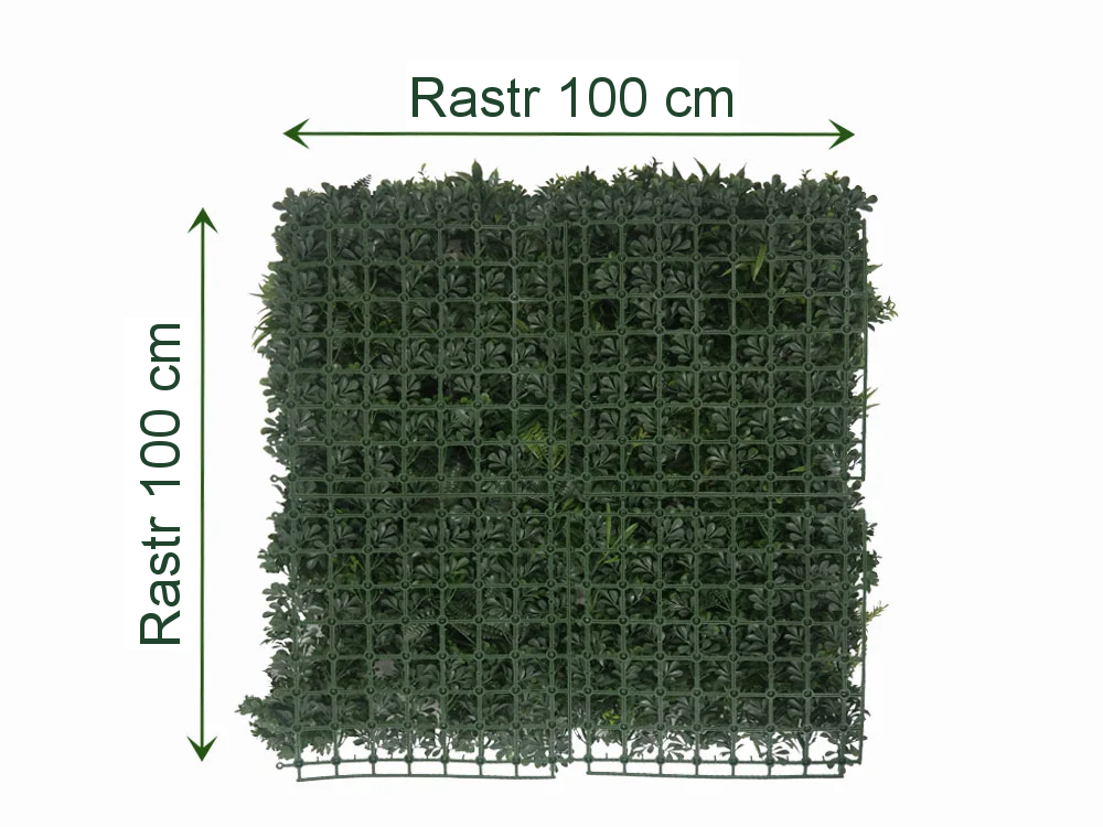 WALL GREEN grey fantasy 2, dílec 100 x 100 cm