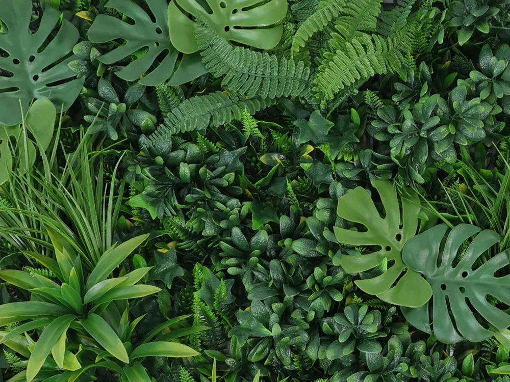 WALL GREEN Monstera, dílec 100 x 100 cm