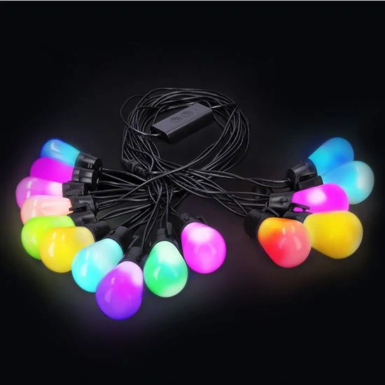 Světelný řetěz FUN, 14 m, 10 W, RGB, Bluetooth