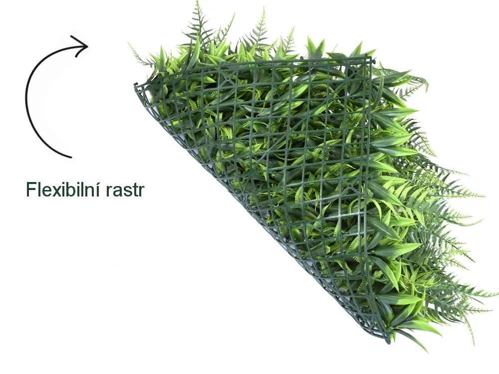 MINI WALL GREEN bush, dílec 50 x 50 cm