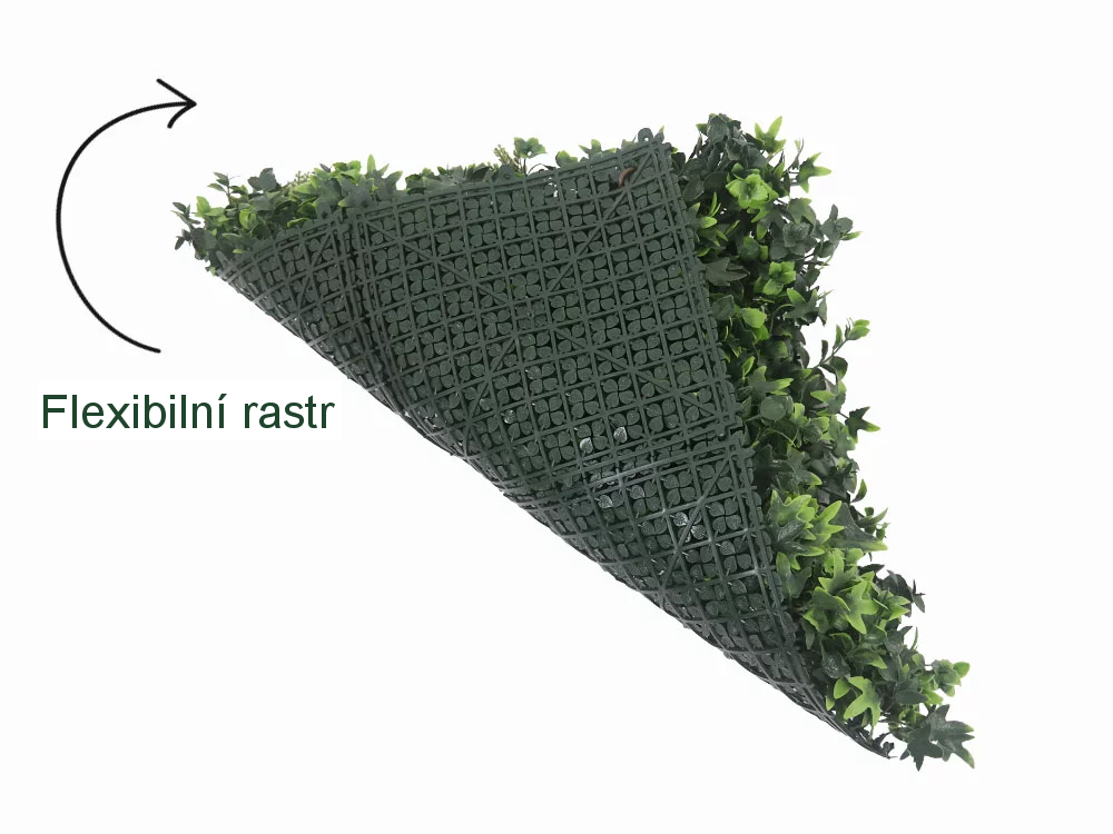 MINI WALL GREEN Hedera, dílec 50 x 50 cm