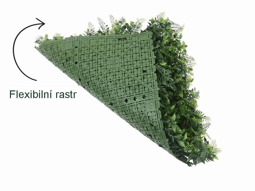 MINI WALL GREEN Fern, dílec 50 x 50 cm