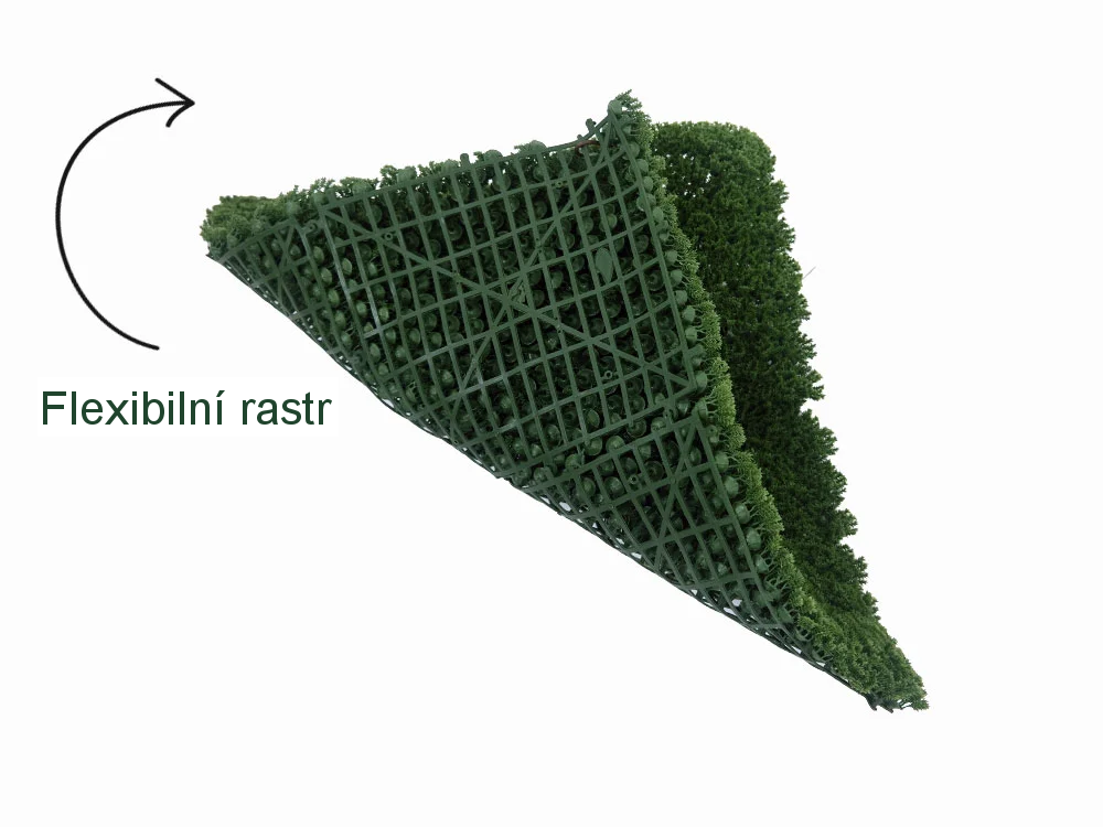 Moss dark green 2, dílec 50 x 50 cm