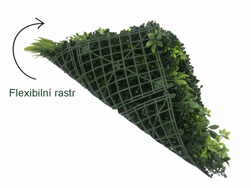 MINI WALL GREEN herb variation, dílec 50 x 50 cm