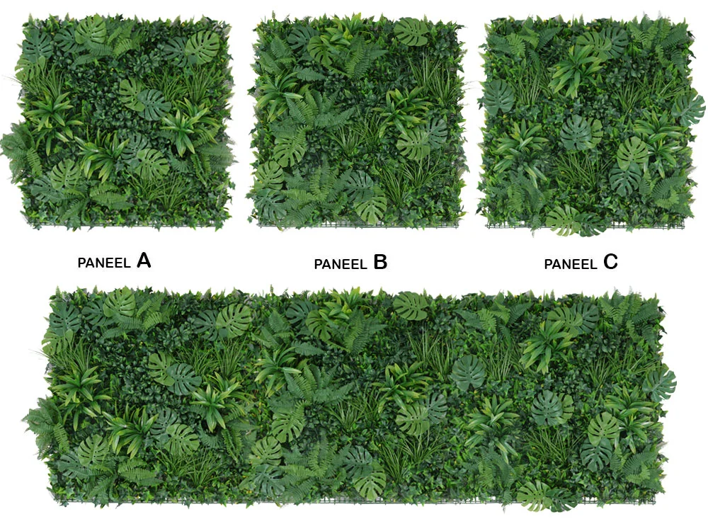 WALL GREEN Monstera, dílec 100 x 100 cm