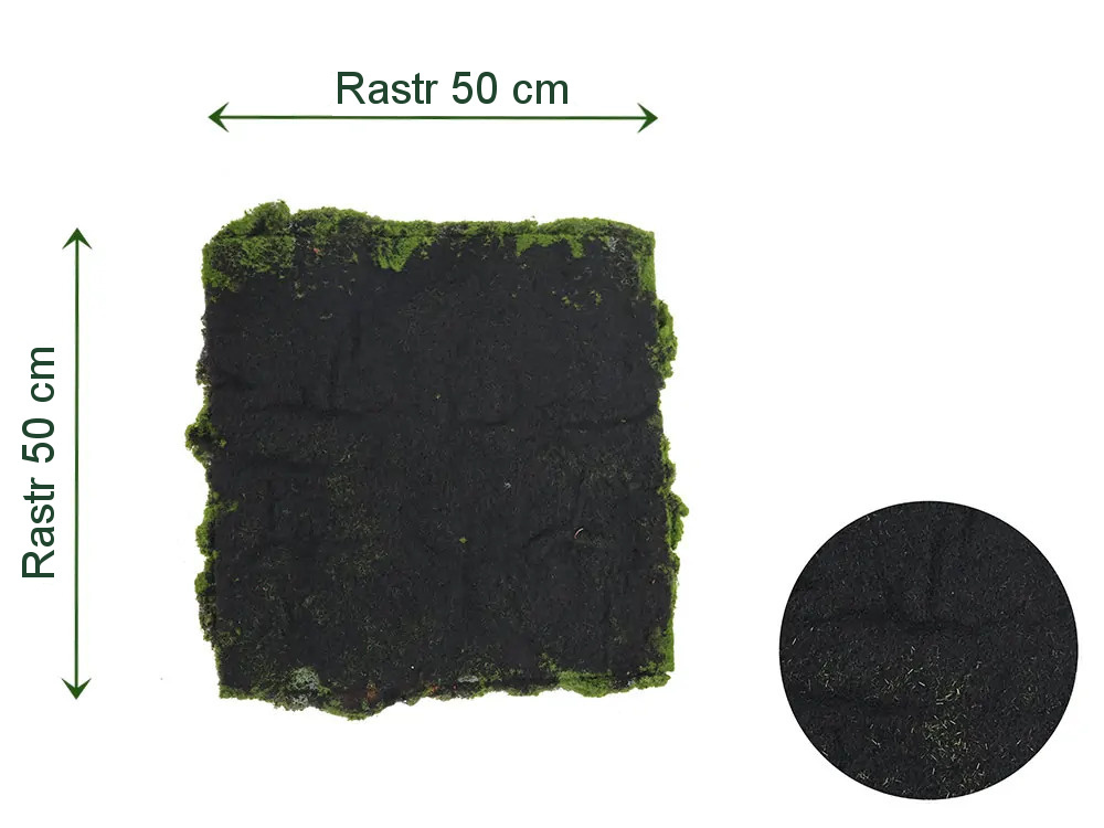 Ball moss , dílec 50 x 50 cm