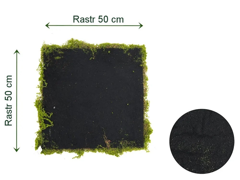 Moss gray crooked, dílec 50 x 50 cm