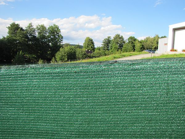 Stínící tkanina 200 g/m2, zelená, výška 1,2m - metráž