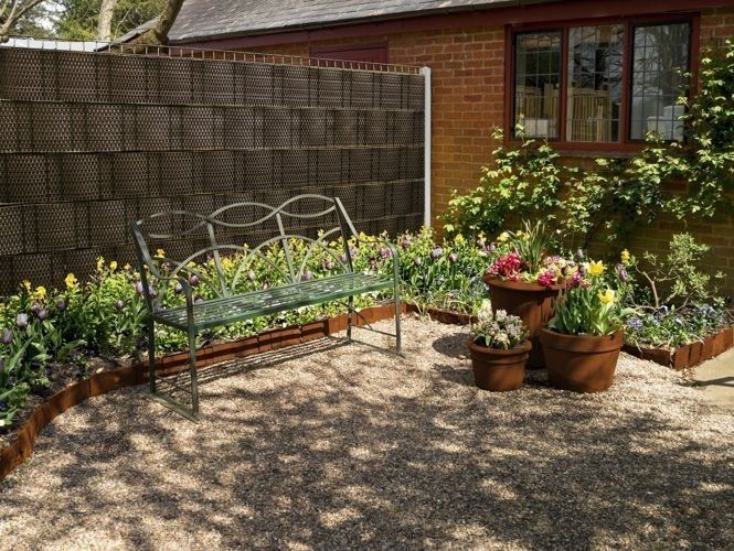 Ratanový stínící pás - bílá, 19cm x 2,55m