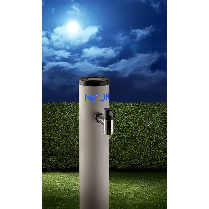 Zahradní sloupek MOON s LED osvětlením - antracitový