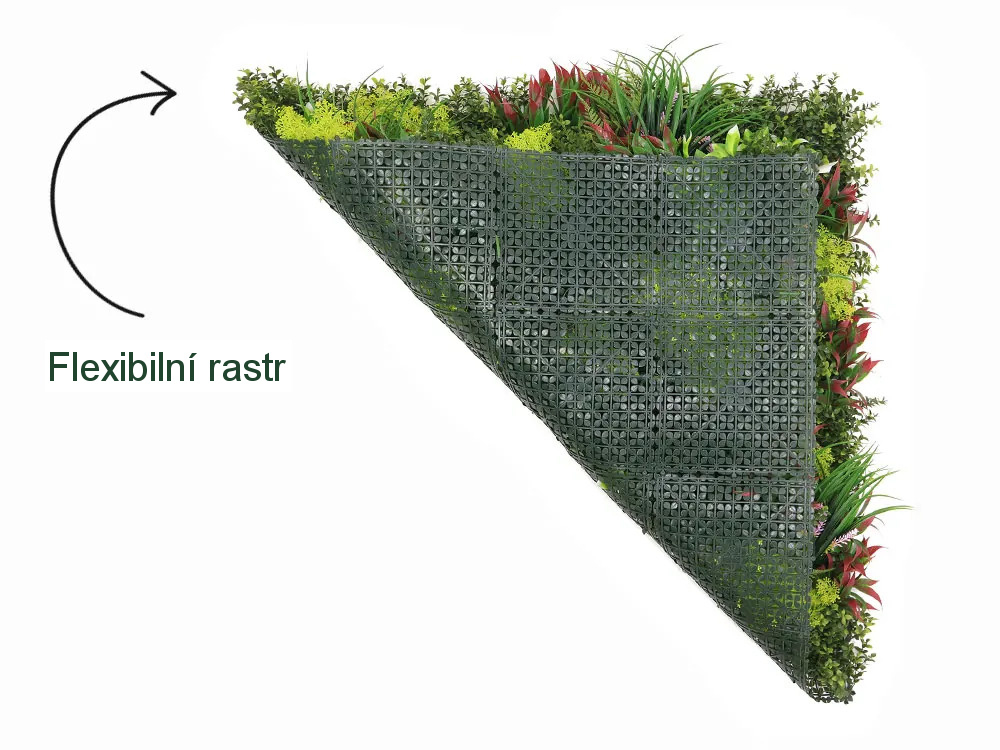 WALL GREEN Heather moss plant, dílec 100 x 100 cm