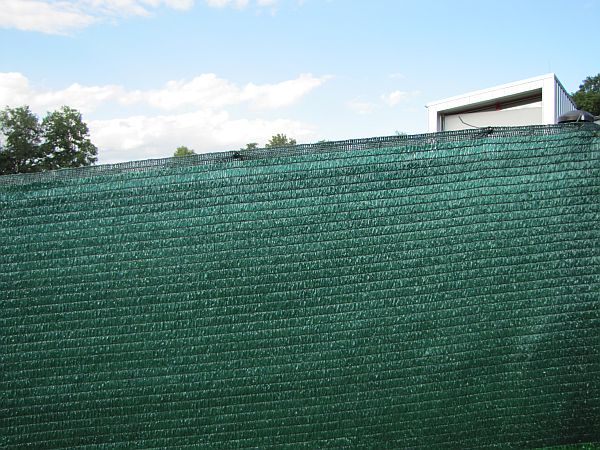 Stínící tkanina 200 g/m2, zelená, výška 1,2m - metráž