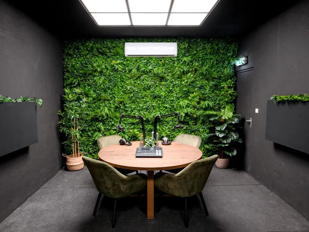 WALL GREEN mix JUNGLE, dílec 100 x 100 cm