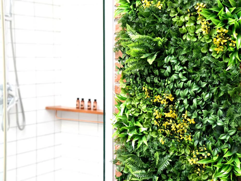 MINI WALL GREEN yellow Fern, dílec 50 x 50 cm