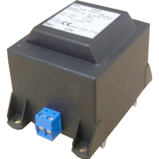 Transformátor 230 V AC/12 V AC, 160 W, DIN