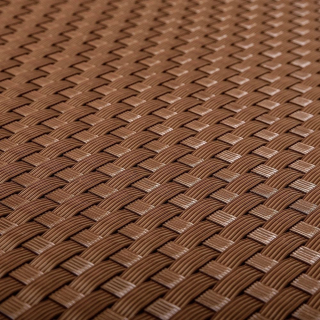 Umělý ratan - hnědá, balení 1,1x20m