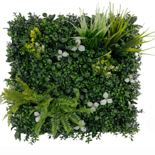 MINI WALL GREEN orchid and fern, dílec 50 x 50 cm