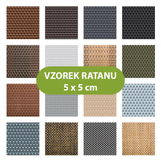 Umělý ratan - vzorek