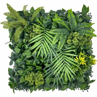 MINI WALL GREEN  montain palm, dílec 50 x 50 cm